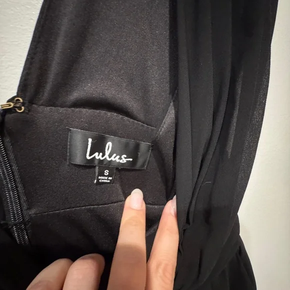 Lulu's Classic Black Backless Dress - Picture 5 of 5